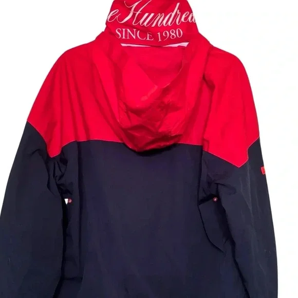 The Hundreds Men's Marina Jacket Blue And Red